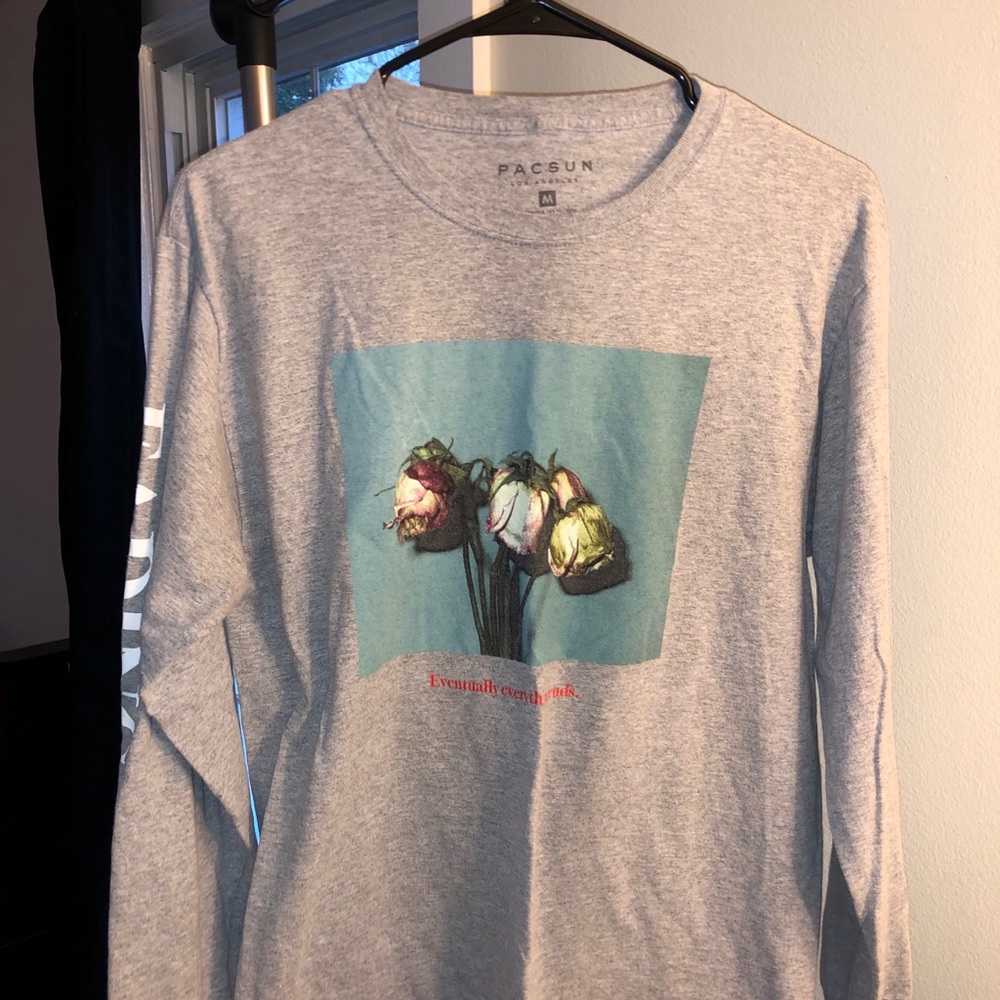Gray Long Sleeve Shirt